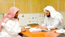 Meeting the Head of the Islamic Studies Department  12/11/1435 H